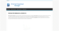 Desktop Screenshot of downloadidmfullcrack.com